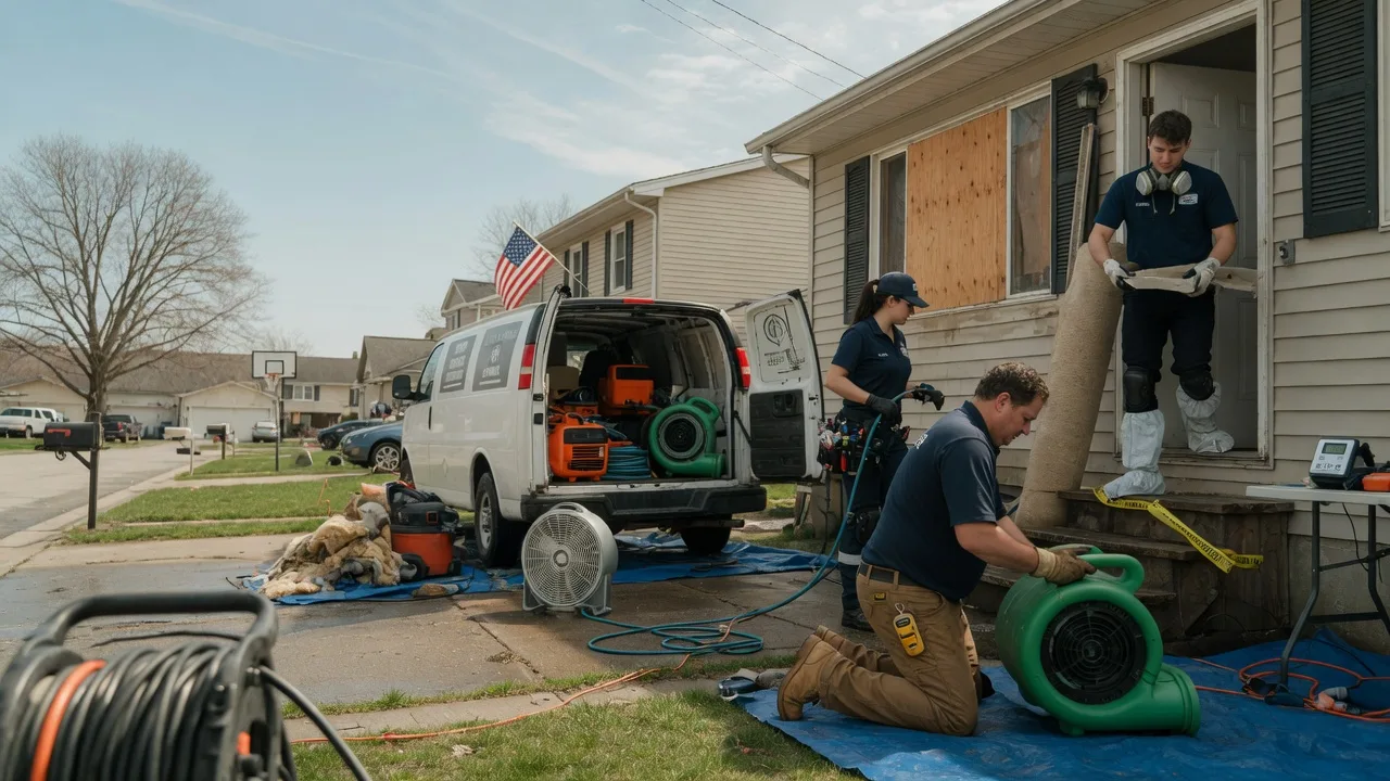 Water Damage Restoration in Peach Creek, WV near me